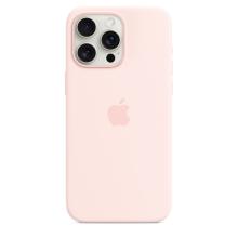 Чехол iPhone 15 Pro Max Silicone Case with MagSafe - Light Pink
