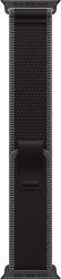 Apple Watch Ultra 3 (2025) 49mm Black Titanium Case with Black/Charcoal Trail Loop (M/L)