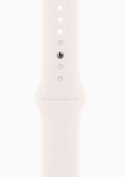 Apple Watch Series 11 46mm Rose Gold Aluminum Case with Sport Band Light Blush