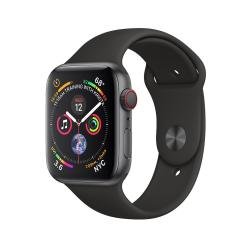 Apple Watch Space Gray Series 4 40mm GPS+Cellular Aluminum Case with Black Sport Band