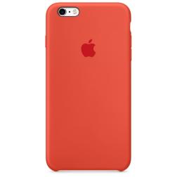 Силиконовый чехол для iPhone 6/6s (оранжевый)