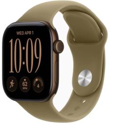 Apple Watch Series 12 42mm Dark Bronze Aluminum Case with Sport Band Olive