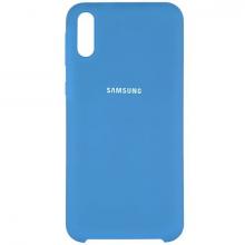 Silicone Case для Samsung Galaxy A10 Blue