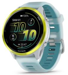 Смарт-часы Garmin Forerunner 570 47mm, Steinweiss/Amp Yellow Aluminium (010-02971-01)