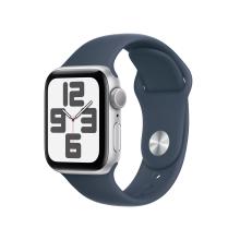 Apple Watch Series 11 42mm Silver Aluminum Case with Sport Band Anchor Blue
