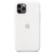 Силиконовый чехол для iPhone 11 Pro, белый