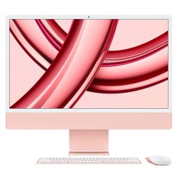 Apple iMac 24" Retina 4,5K, M3 (8C CPU, 8C GPU, 2023), 8 ГБ, 256 ГБ SSD, розовый