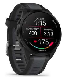 Смарт-часы Garmin Forerunner 165, Black/Slate Gray (010-02863-AC)