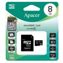 Карта памяти Apacer microSDHC 8GB Class4 (AP8GMCSH4-RA)