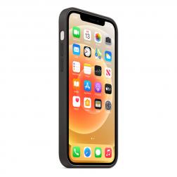 Силиконовый чехол MagSafe для  iPhone 12 mini, чёрный цвет