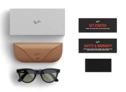 Умные очки Ray Ban Meta Headliner (Gen2) RW4013 Shiny Black/G15 Green S51