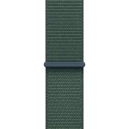 Умные часы Apple Watch SE 44mm (2024) Starlight Aluminum Case with Lake Green Sport Loop