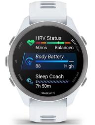 Смарт-часы Garmin Forerunner 170 Music, Whitestone with Whitestone/Cloud Blue Band (010-03920-11)