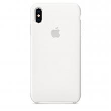 Силиконовый чехол для iPhone XS Max, цвет «белый»