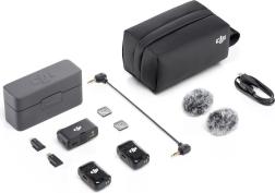 Беспроводной микрофон DJI Mic 2 (2 TX + 1 RX + Charging Case), черный