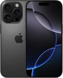 Смартфон Apple iPhone 16 Pro 512GB, Black Titanium (черный)