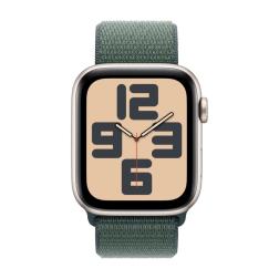 Умные часы Apple Watch SE 40mm (2024) Starlight Aluminum Case with Lake Green Sport Loop