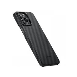 Чехол Pitaka MagEZ Case 4 для iPhone 15 Pro Max Черно-серый
