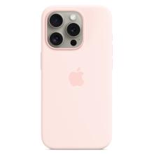 Чехол iPhone 15 Pro Silicone Case with MagSafe - Light Pink