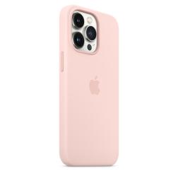 Силиконовый чехол MagSafe для iPhone 13 Pro, цвет «розовый мел»