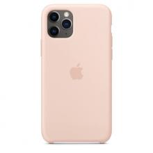 Силиконовый чехол для iPhone 11 Pro, розовый песок