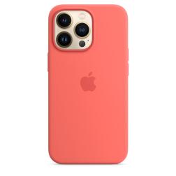 Силиконовый чехол MagSafe для iPhone 13 Pro, цвет «розовый помело»
