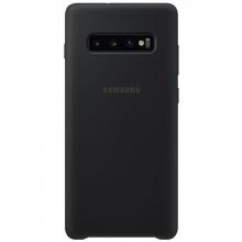 Чехол Samsung Silicone Cover для Galaxy S10 Plus черный