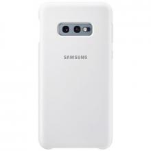 Чехол Samsung Silicone Cover для Galaxy S10e белый