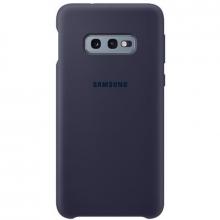 Чехол Samsung Silicone Cover для Galaxy S10e темно-синий