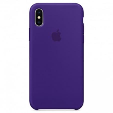 Чехол для iPhone X Силиконовый , цвет (Purple)