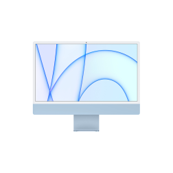 Apple iMac 24" Retina 4,5K,2021,(M1 8C CPU, 7C GPU), 8 ГБ, 256 ГБ SSD, синий