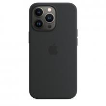 Силиконовый чехол MagSafe для iPhone 13 Pro Max, цвет «тёмная ночь»