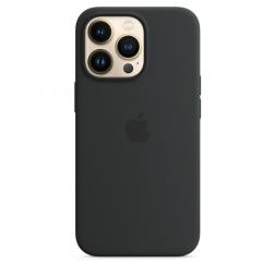 Силиконовый чехол MagSafe для iPhone 13 Pro, цвет «тёмная ночь»