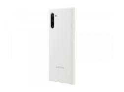Чехол Samsung Silicone Cover Note10 White