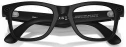 Умные очки Ray-Ban Meta (Gen 2) Wayfarer RW4012 155-53 Size, Matte Black/Transitions Gray (8056262721384)