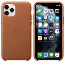 Кожаный чехол для iPhone 11 Pro Max, золотисто‑коричневый цвет